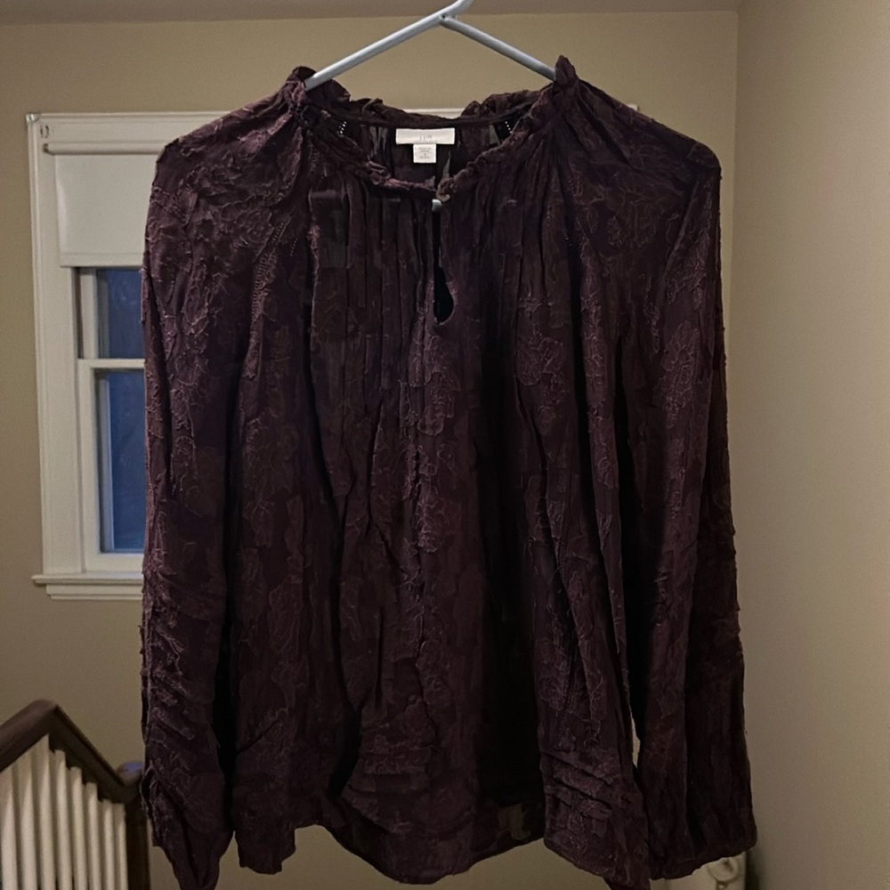 Maroon top very pretty - casual